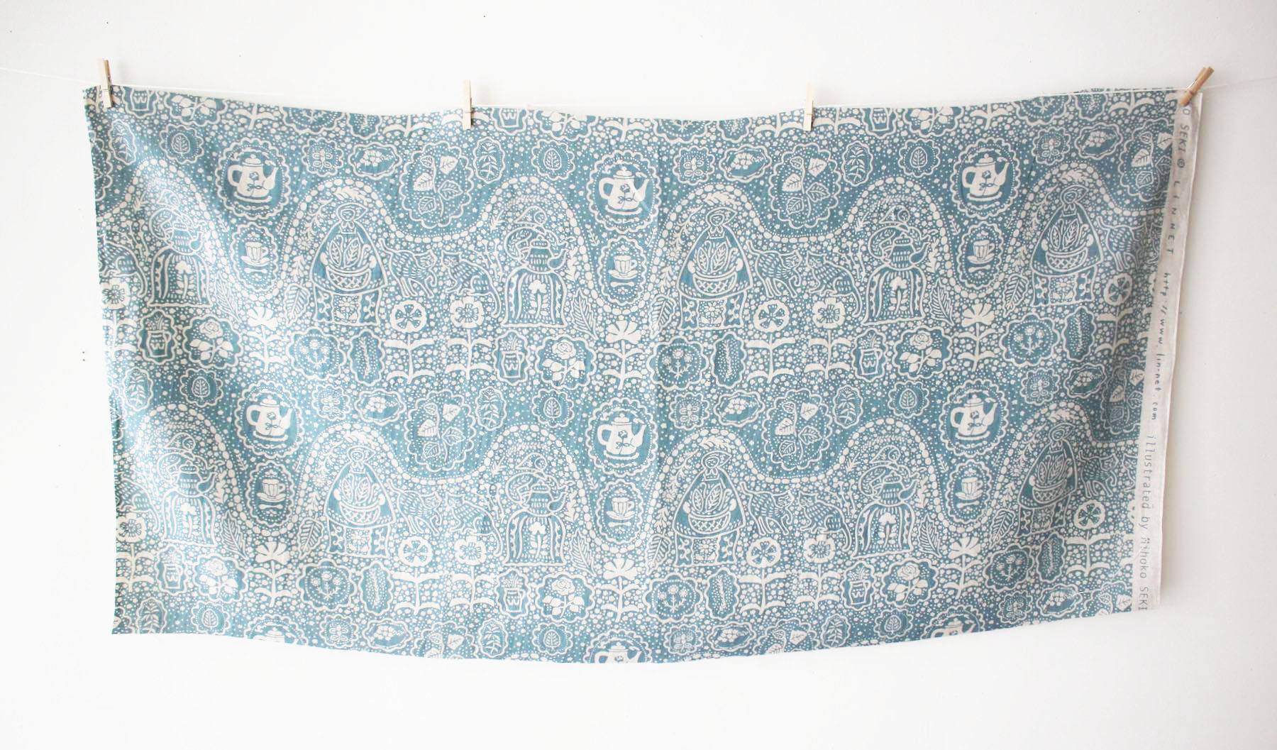 LINNET Printed linens リネット リネンプリント 関美穂子アーカイブ